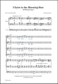 Christ is the Morning Star SATB choral sheet music cover